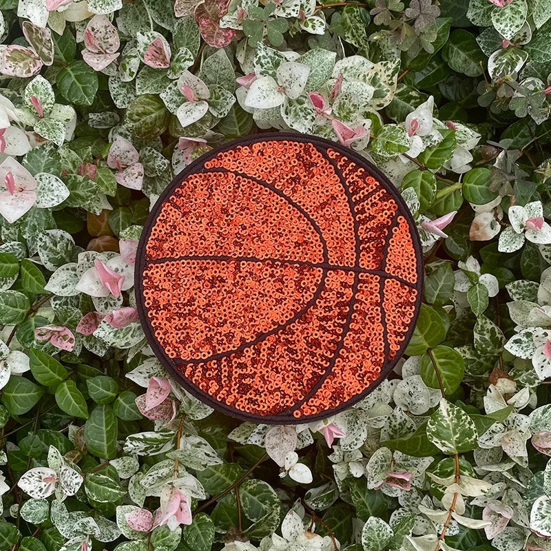 Sequin Basketball Patch